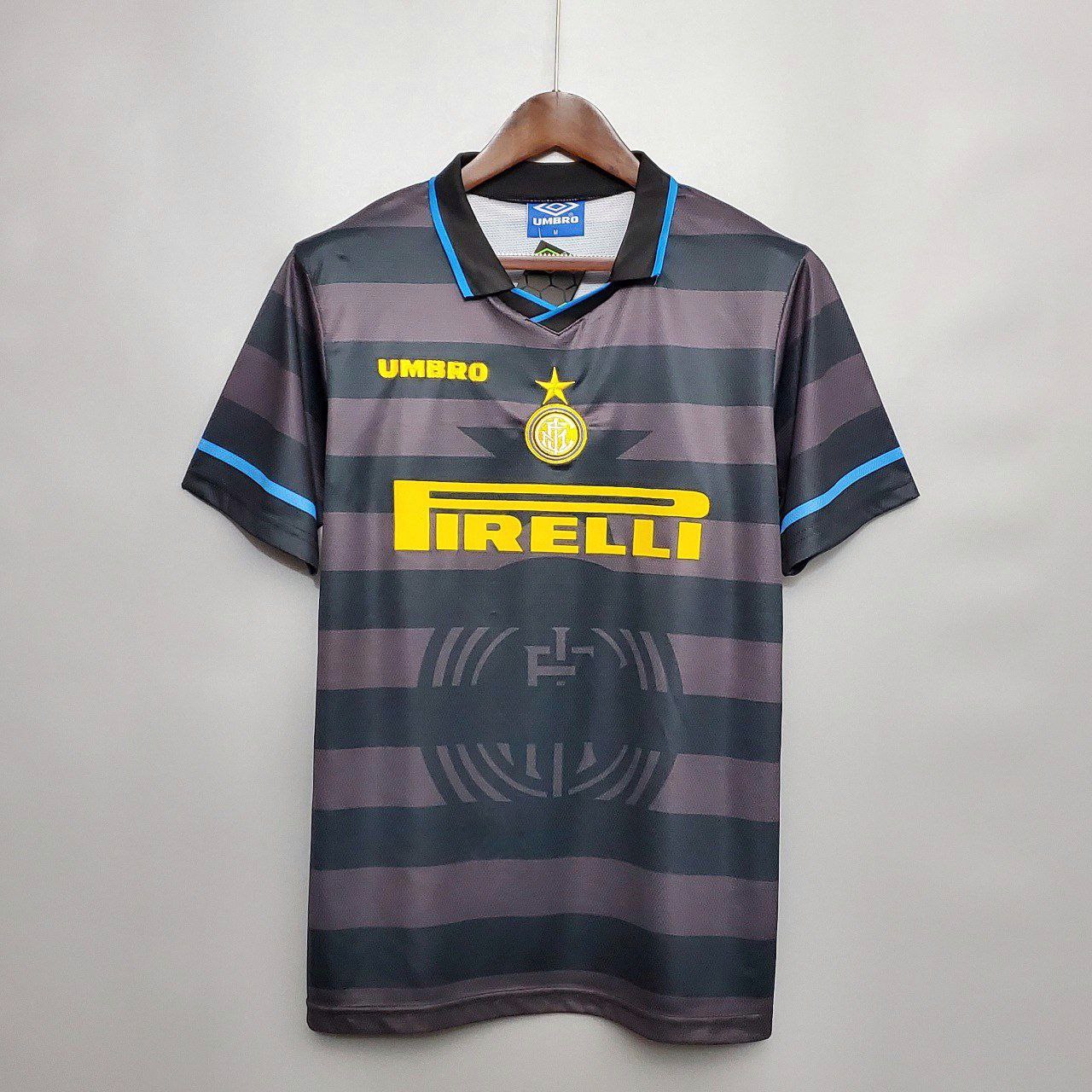 Ronaldo Inter Milan 1998 1999 UEFA Jersey Shirt Maglia XL